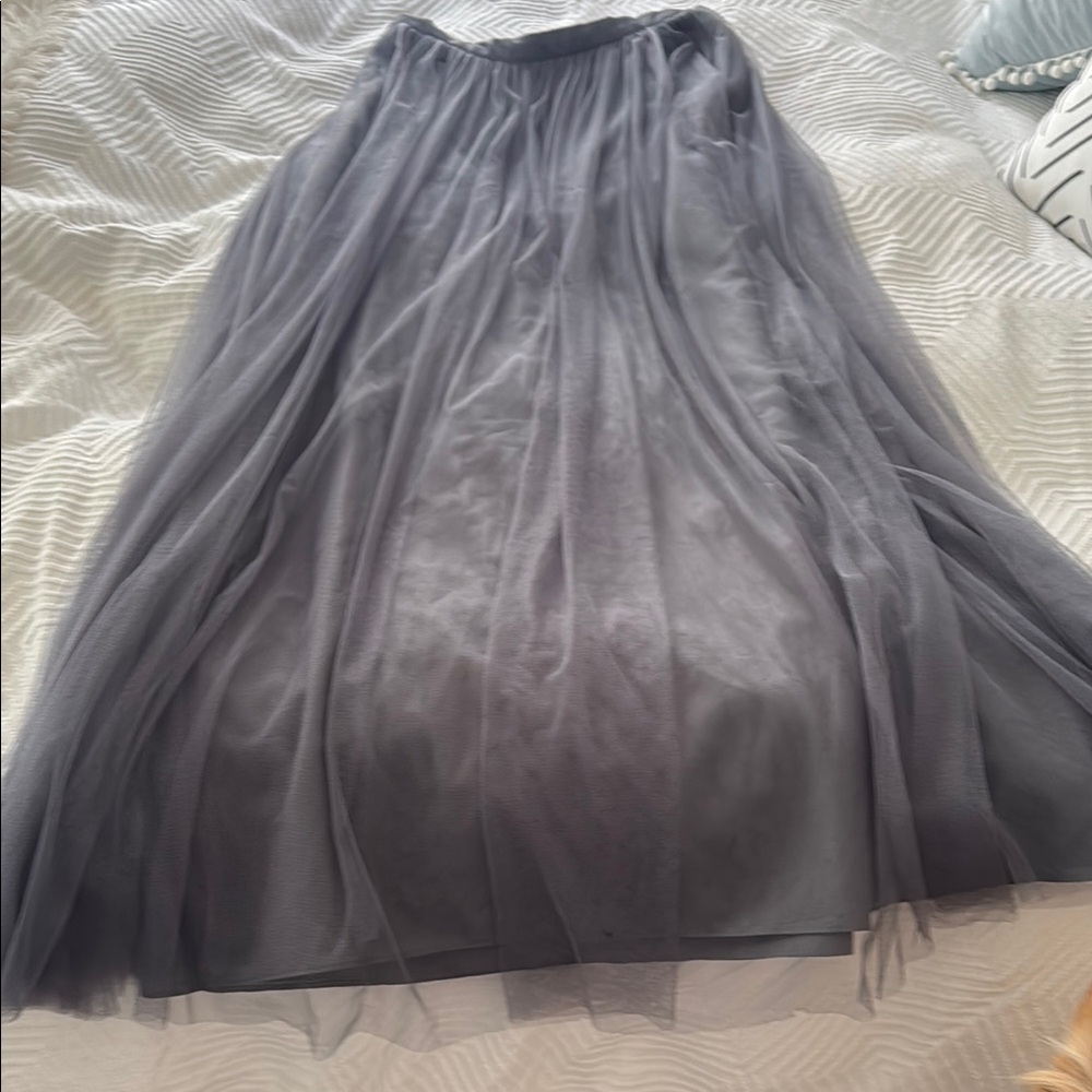 Elegant Gray Women's Skirt